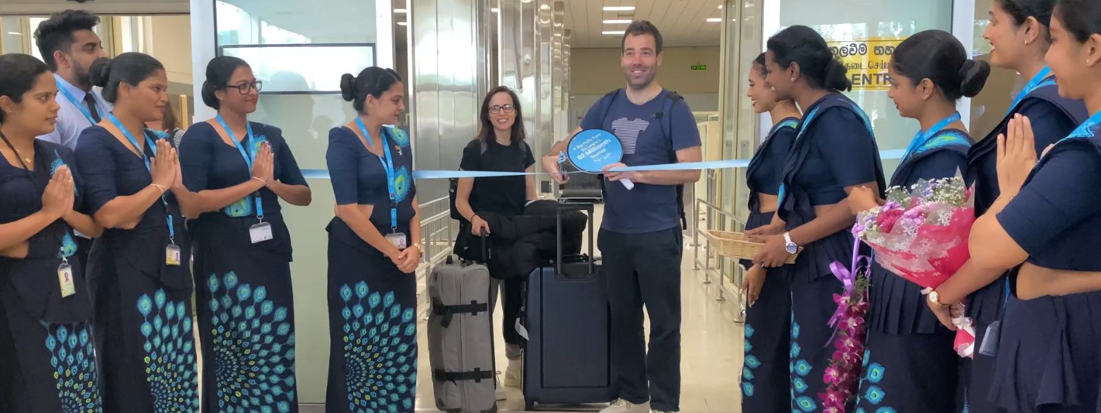 Sri Lanka Welcomes 2 Millionth Tourist